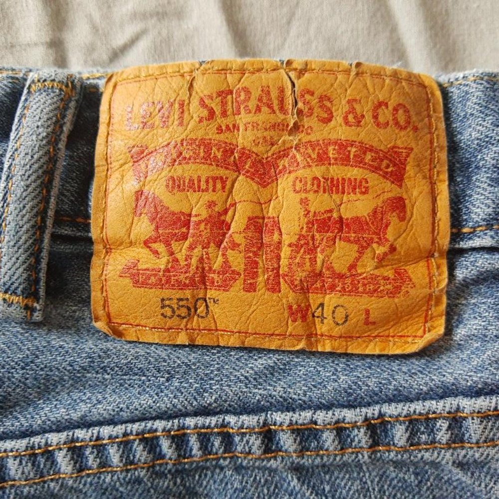 Men's Levi's 550 Jean Shorts Sz 40